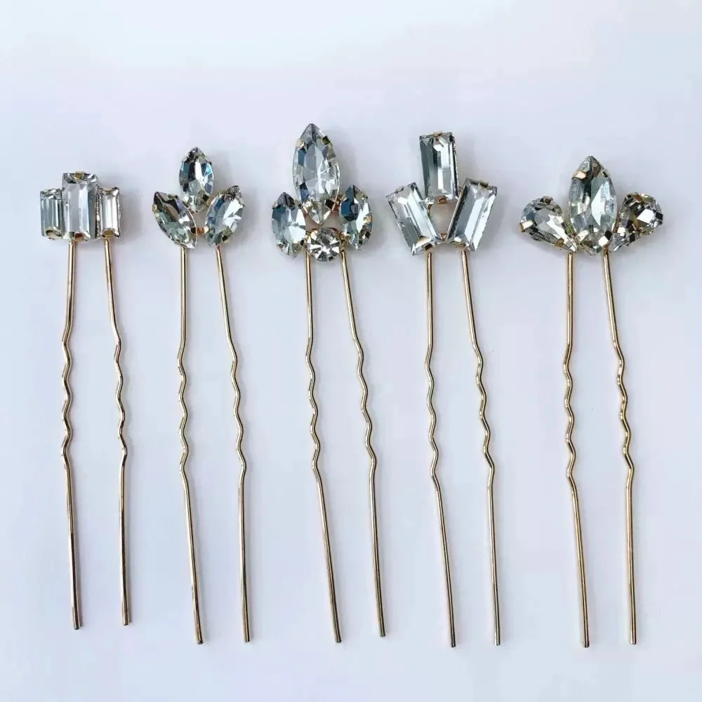 Art Deco Gold Updo Wedding Bridal Hair Pins Kit